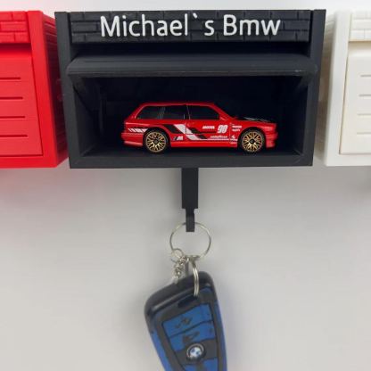 Custom Personalized Mini Garage Keychain