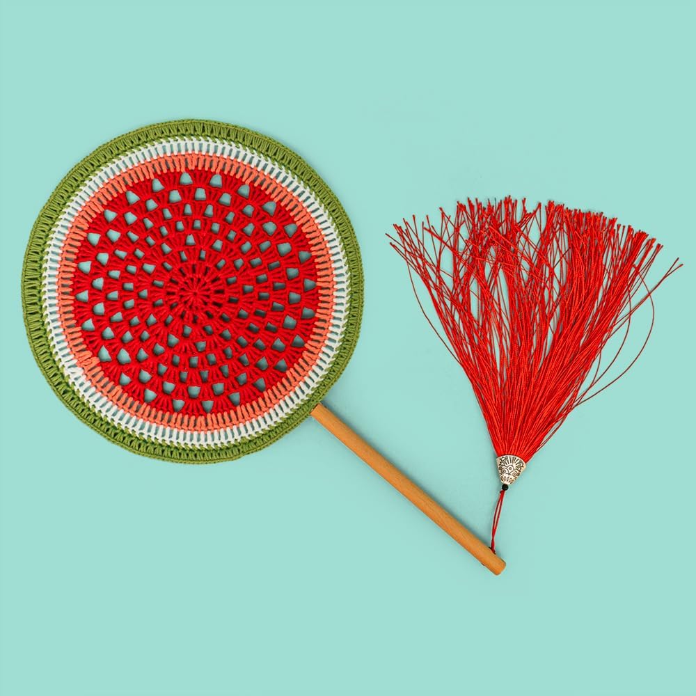 Watermelon Fan Crochet Kit