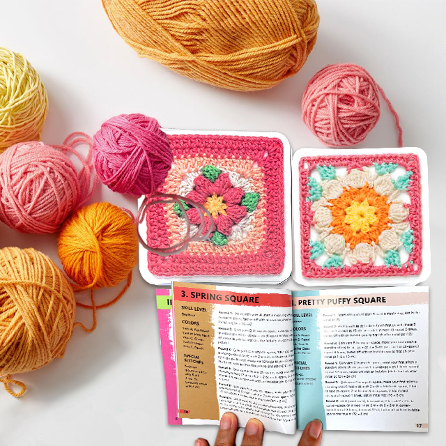💖Christmas Special Sale🎁The Granny Square Card Deck - 50 Mix & Match Designs