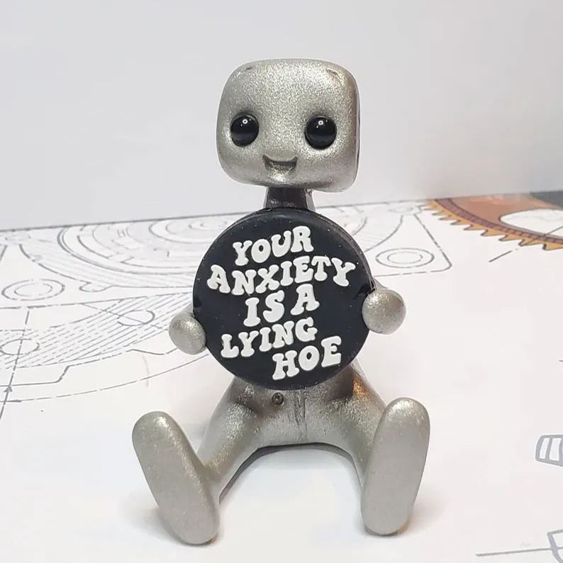 🎁Emotional support gift-Mental Health Kawaii Desk Buddy🤖