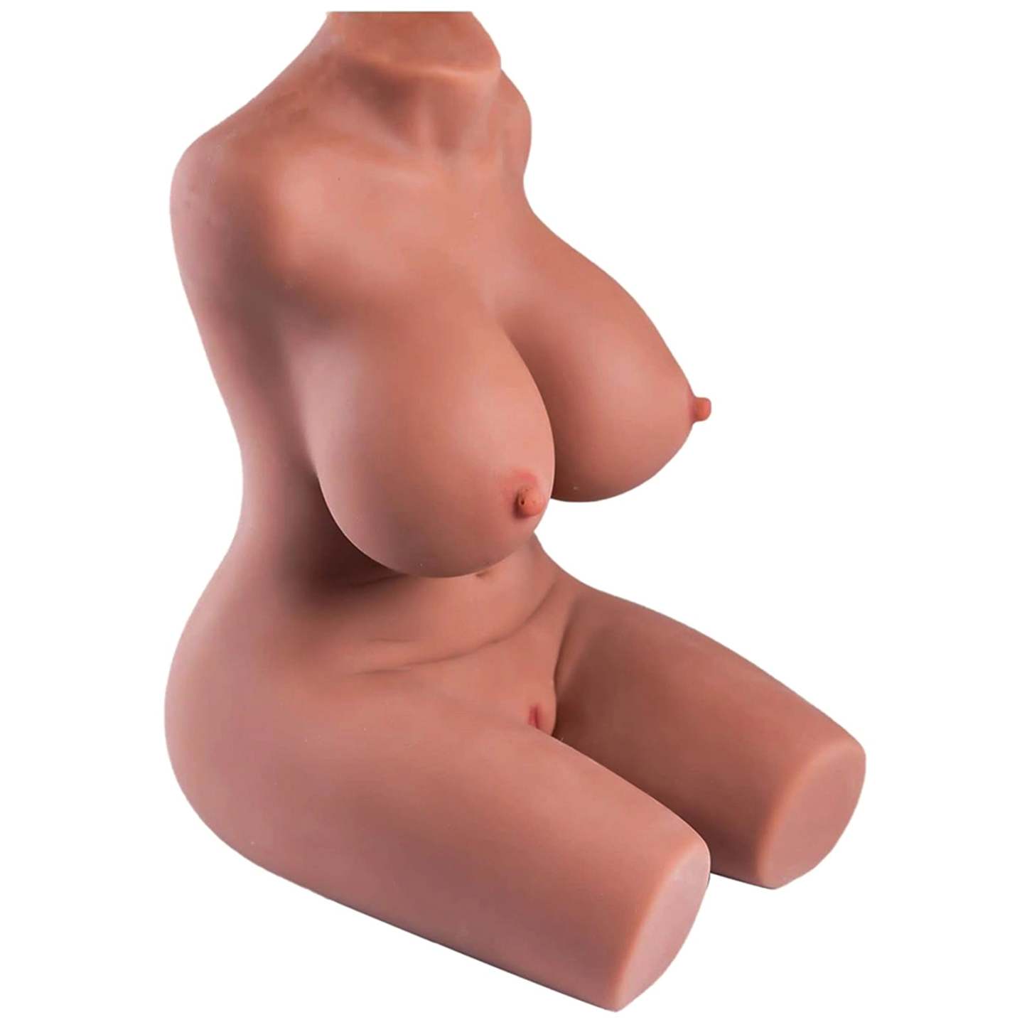 Alina-6.9LB Solbrända Stora Bröst Kvinnliga Sexdocka Torso