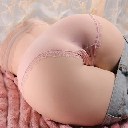 Minaj-41.8lb Realistisk Super Mjuk Flytande Jelly Big Butt Sex Torso