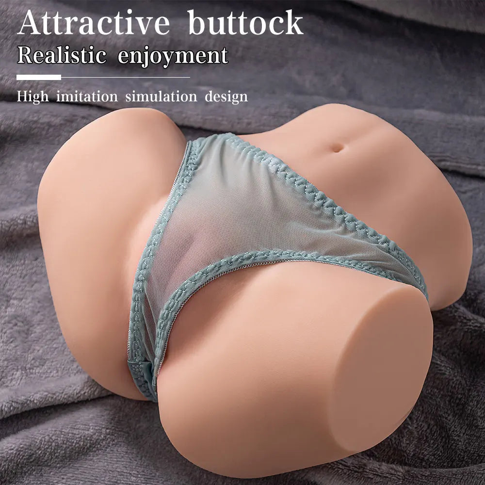 Sierra-5.95LB Liten Realistisk blygdläpparröv Torso Sexleksak