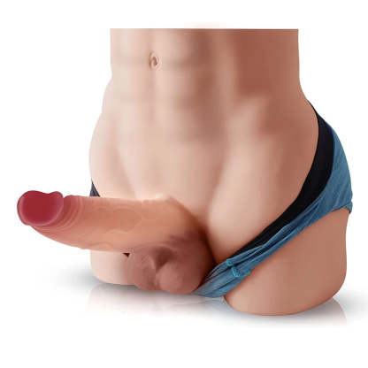 Terry-24.5LB Manlig Könsbål Med 6,5" Dildo