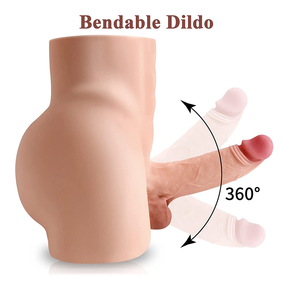 Terry-24.5LB Manlig Könsbål Med 6,5" Dildo
