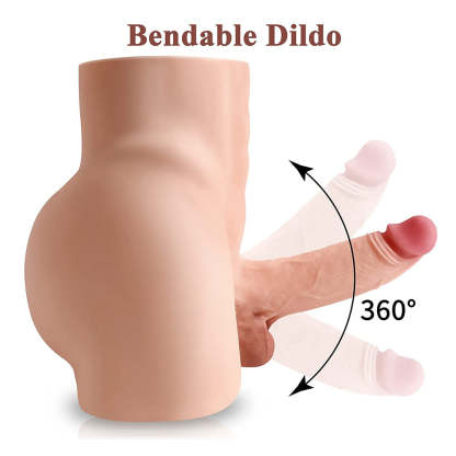Terry-24.5LB Manlig Könsbål Med 6,5" Dildo