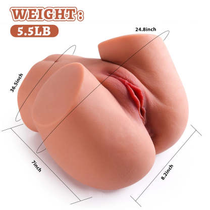 Tracey-5.5LB Realistisk Small Ass Sex Torso För Män