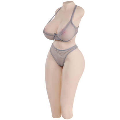 Trasia-40.7LB Sexiga Långa Ben Mjuka Gelfyllda Bröst & Röv Kvinnlig Sex Torso