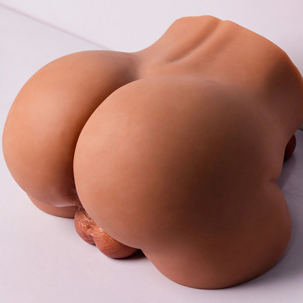 Gohya-10.5LB Big Booty Manlig Sex Torso Med 6,7" Realistisk Dildo