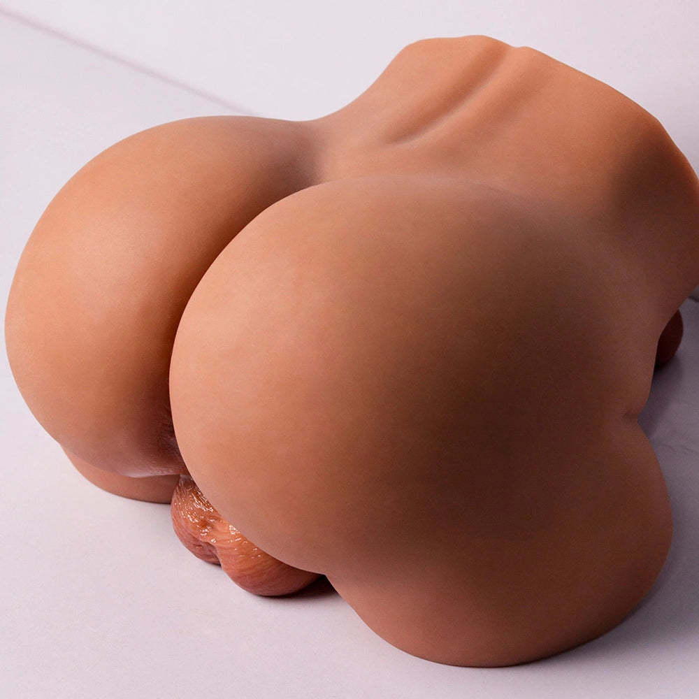 Gohya-10.5LB Big Booty Manlig Sex Torso Med 6,7" Realistisk Dildo