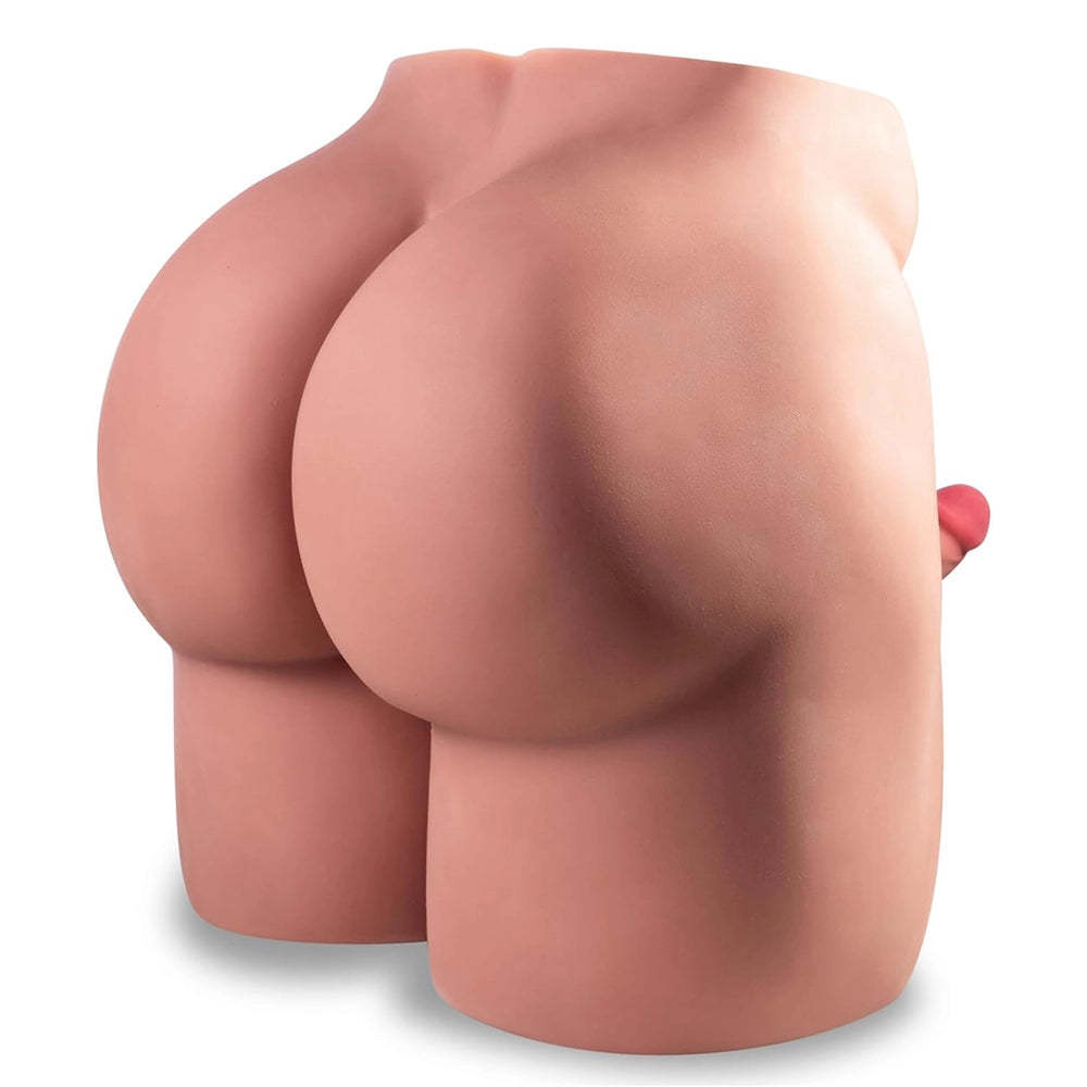 Brian-36.5Lb Grote Kont Mannelijke Sekspop Torso Met 7" Dildo