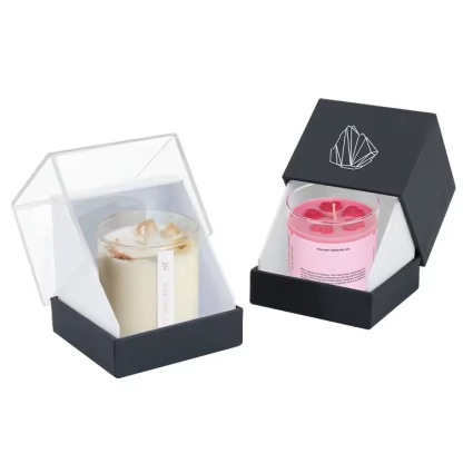Acrylic Lid Candle Display Box