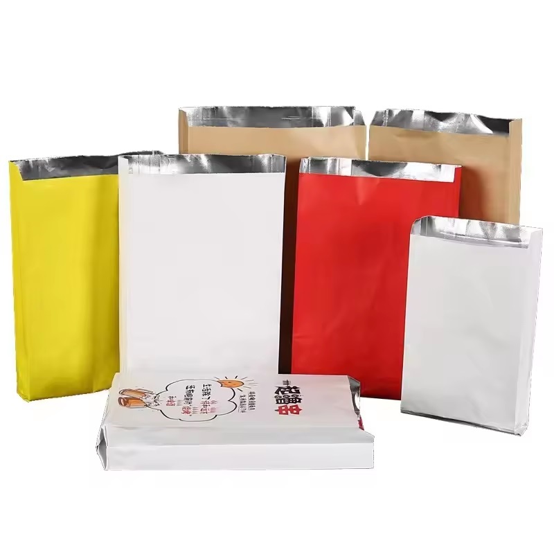 Aluminum Foil Lined Paper Bag for Fast Food