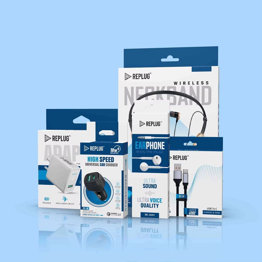 Electronic Packaging Box with PVC window