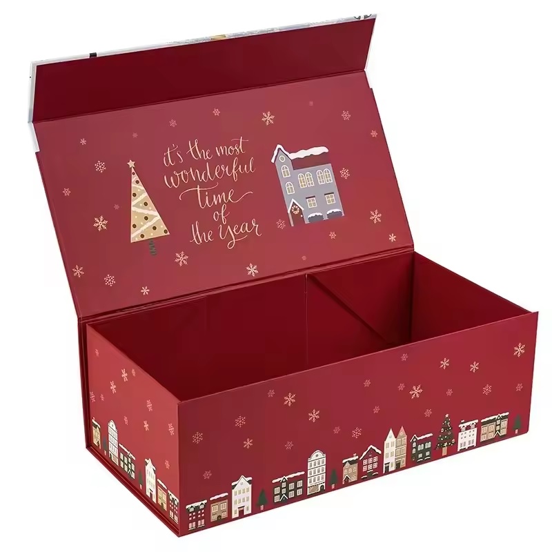 Christmas Gift Packaging lvory Board Box