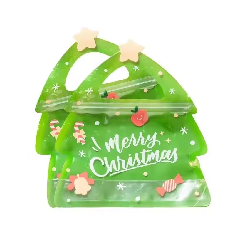 Christmas Transparent Sweet Gift Pouch