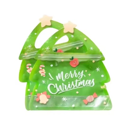 Christmas Transparent Sweet Gift Pouch