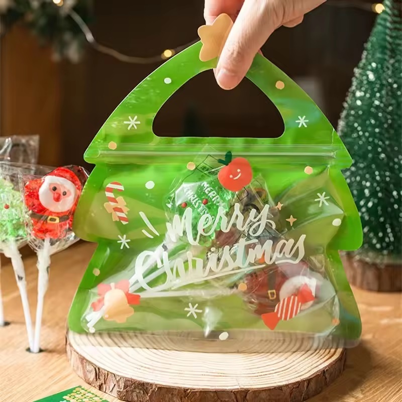 Christmas Transparent Sweet Gift Pouch