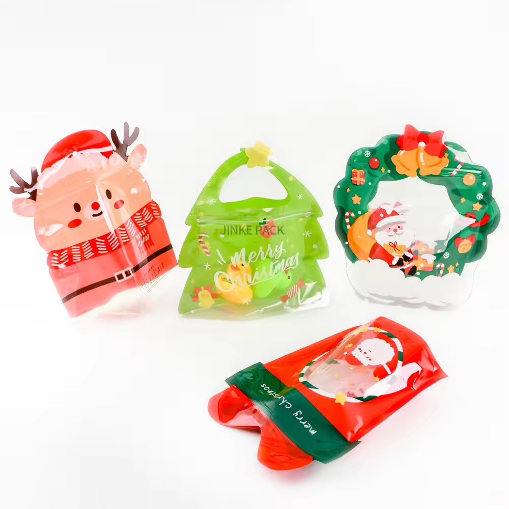 Christmas Transparent Sweet Gift Pouch