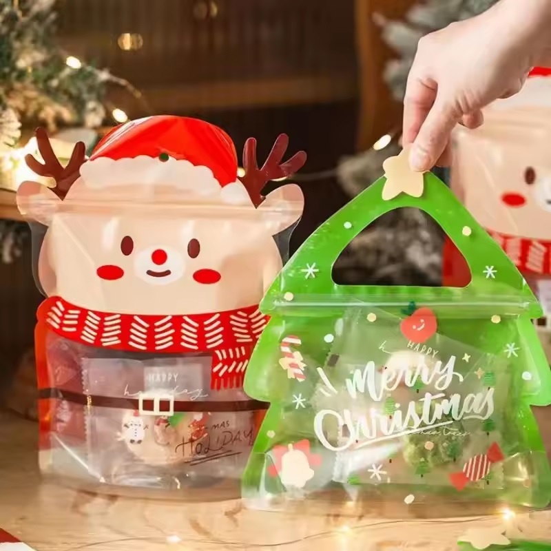 Christmas Transparent Sweet Gift Pouch