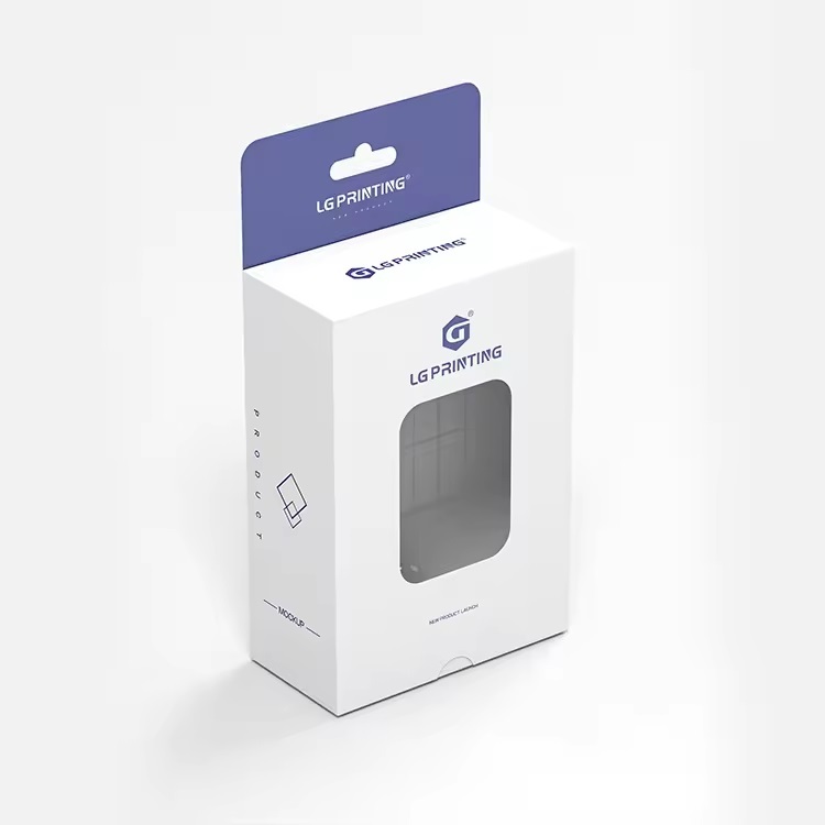 Electronic Packaging Box with PVC window