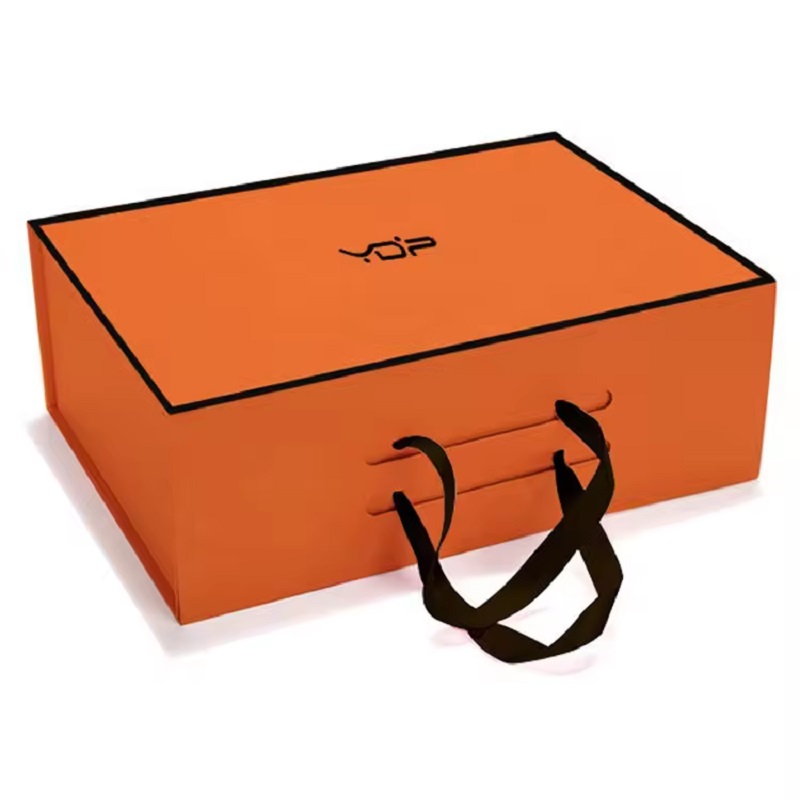 Hardbound Folding Rigid Cardboard Gift Box