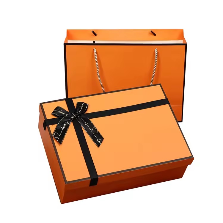 Hardbound Folding Rigid Cardboard Gift Box