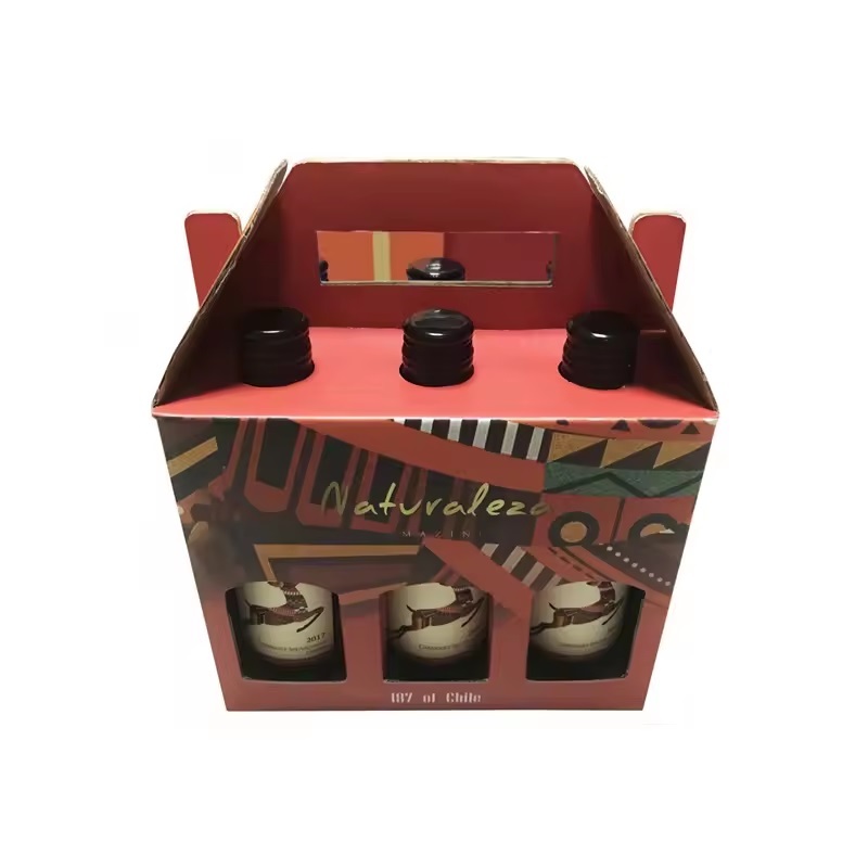 Double Wall Tuck Front Wine Box