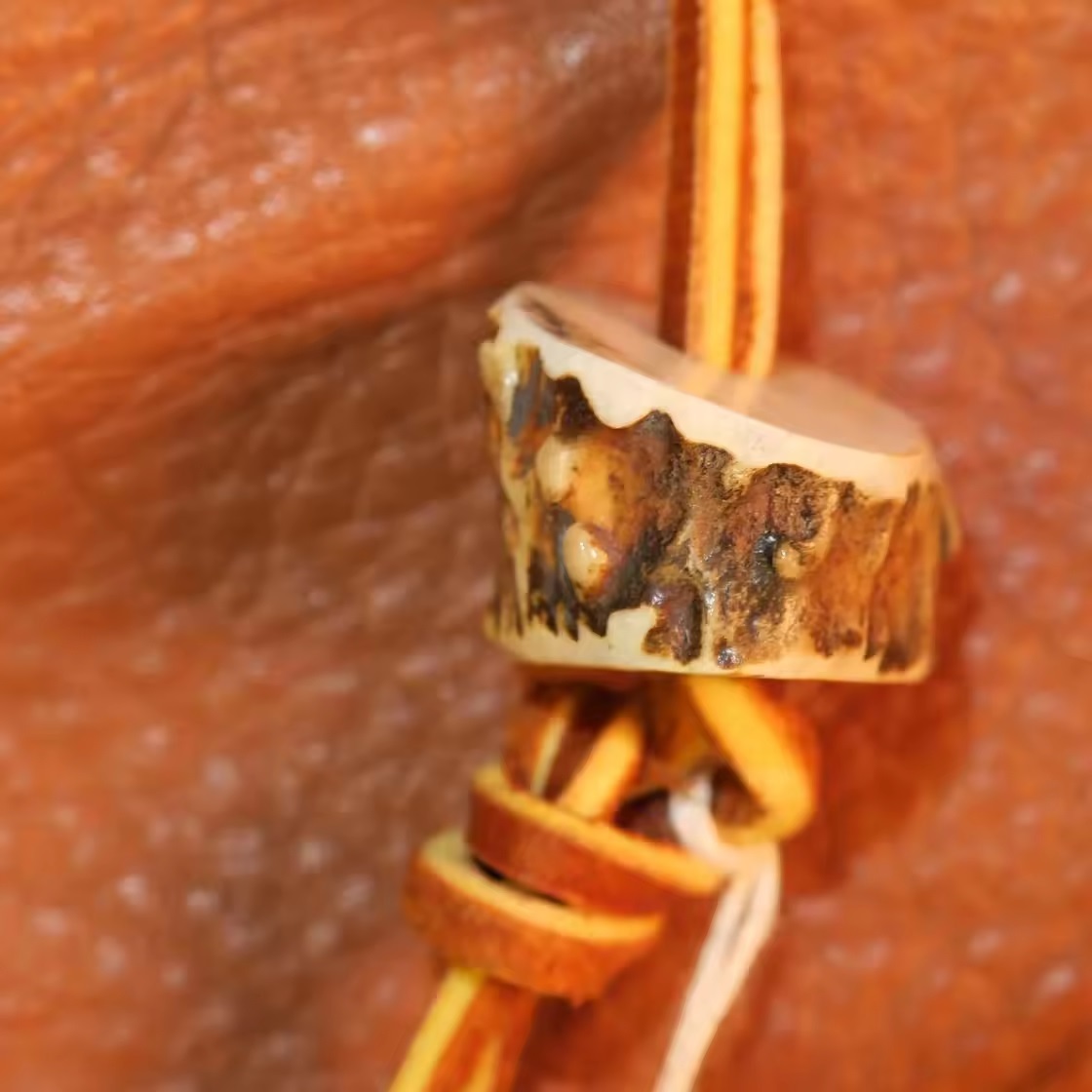 Leather Jewelry Drawstring Packaging Bag