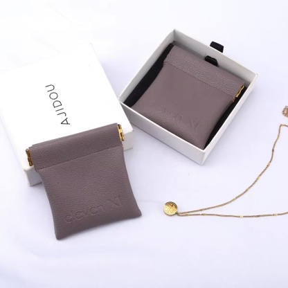 PU Leather Jewelry Gift Bag