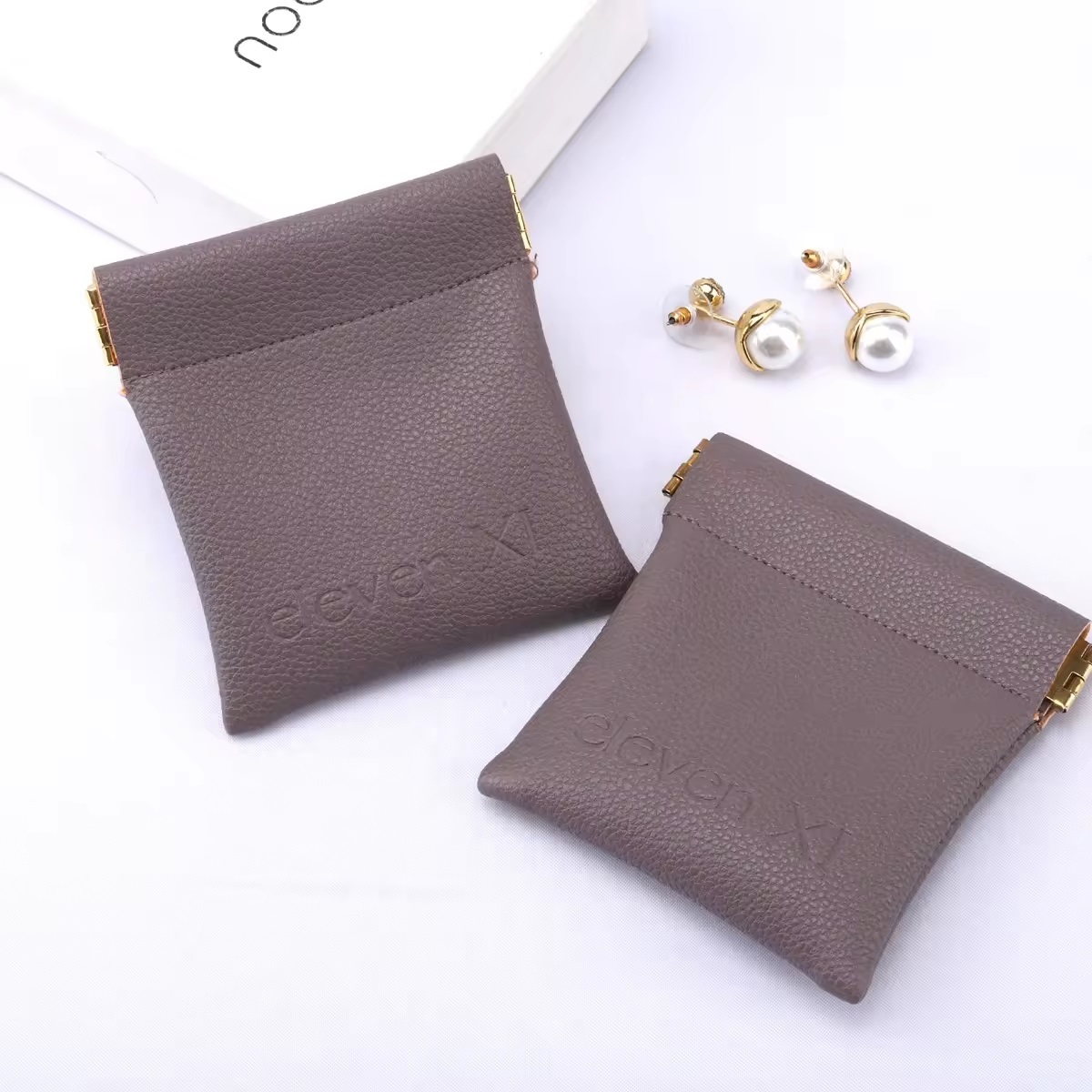 PU Leather Jewelry Gift Bag