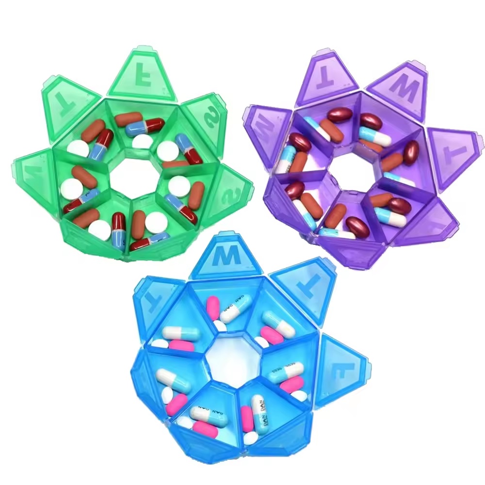 Plastic Pharmaceutical Pill Storage Box