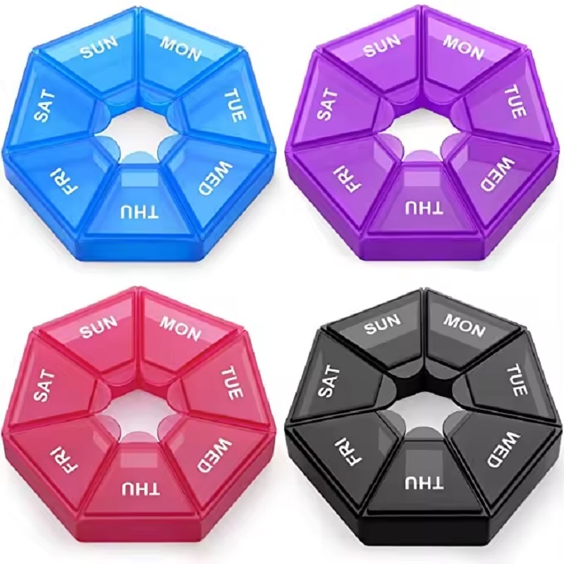 Plastic Pharmaceutical Pill Storage Box