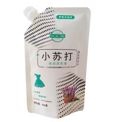 Reusable Washing Liquid Mylar Packaging Pouch