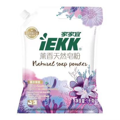 Reusable Washing Liquid Mylar Packaging Pouch