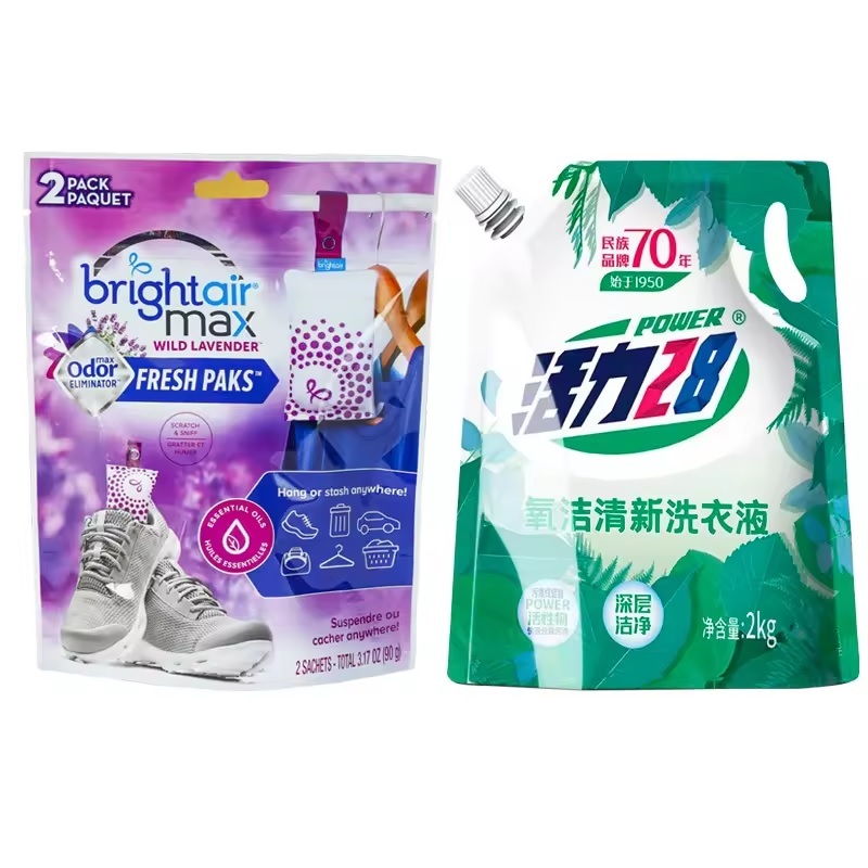 Reusable Washing Liquid Mylar Packaging Pouch