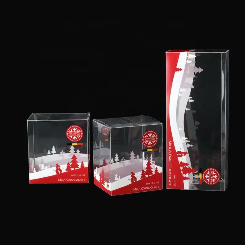 Transparent Printed Cosmetic PVC Box