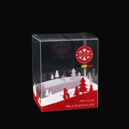 Transparent Printed Cosmetic PVC Box