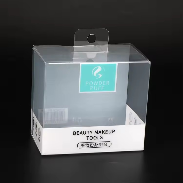Transparent Printed Cosmetic PVC Box