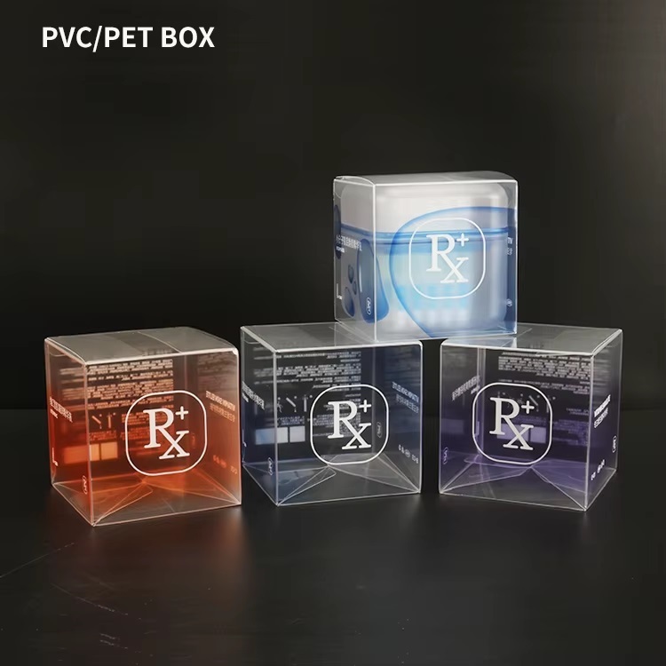 Transparent Printed Cosmetic PVC Box