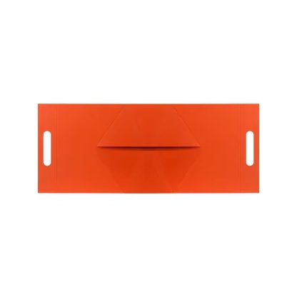 Triangular Folding Paper Box with Handle