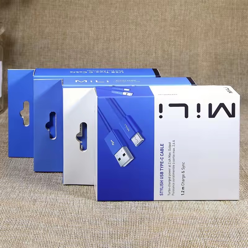USB Cable Paper Packaging Box