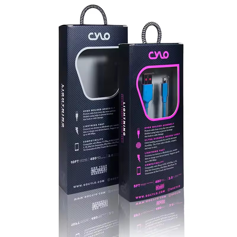 USB Cable Paper Packaging Box