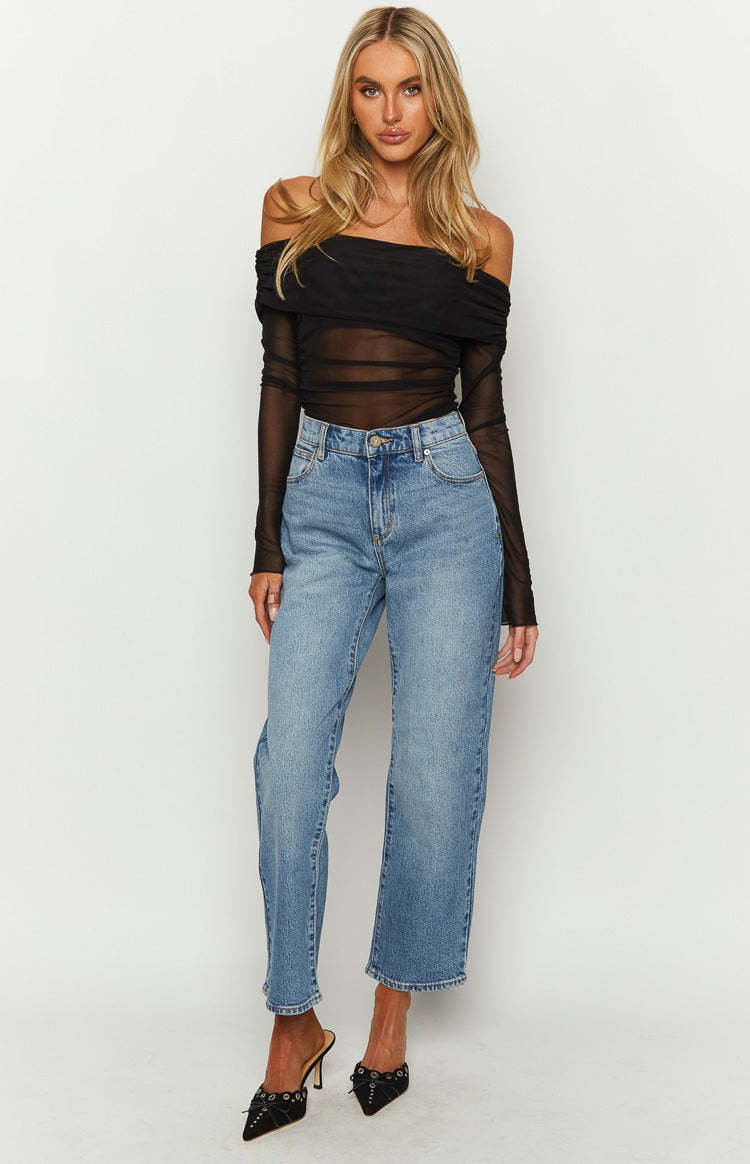 ABRAND 95 Mid Straight Crop Felicia Jeans-Vavasi.All Rights Reserved.