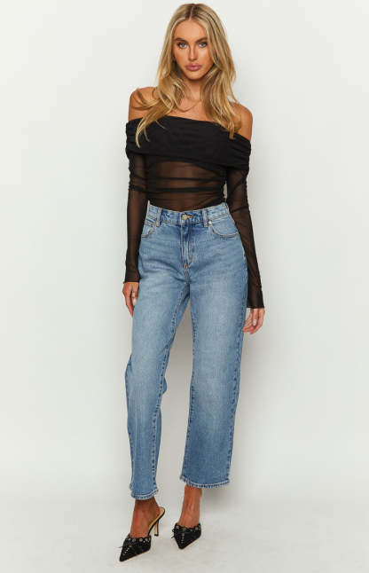 ABRAND 95 Mid Straight Crop Felicia Jeans-Vavasi.All Rights Reserved.