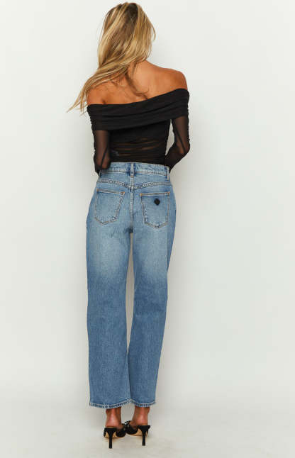 ABRAND 95 Mid Straight Crop Felicia Jeans-Vavasi.All Rights Reserved.