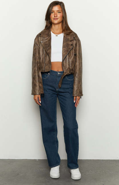 Abrand Kaley Slouch Blue Denim Jeans-Vavasi.All Rights Reserved.