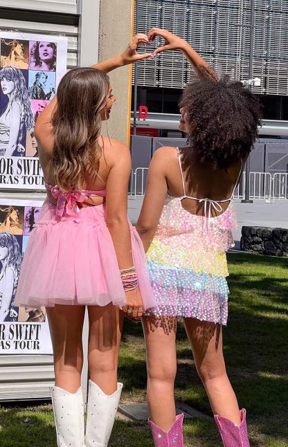 Abigail Pink Strapless Mini Dress-Vavasi.All Rights Reserved.