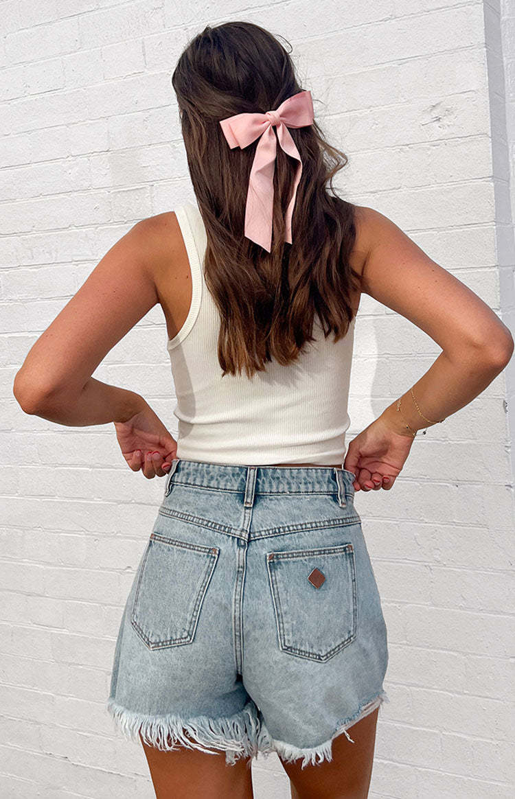 Abrand Venice Short Vintage Blue Suzie Rip Shorts-Vavasi.All Rights Reserved.
