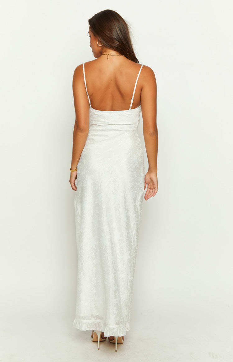 Adelaide White Maxi Dress-Vavasi.All Rights Reserved.
